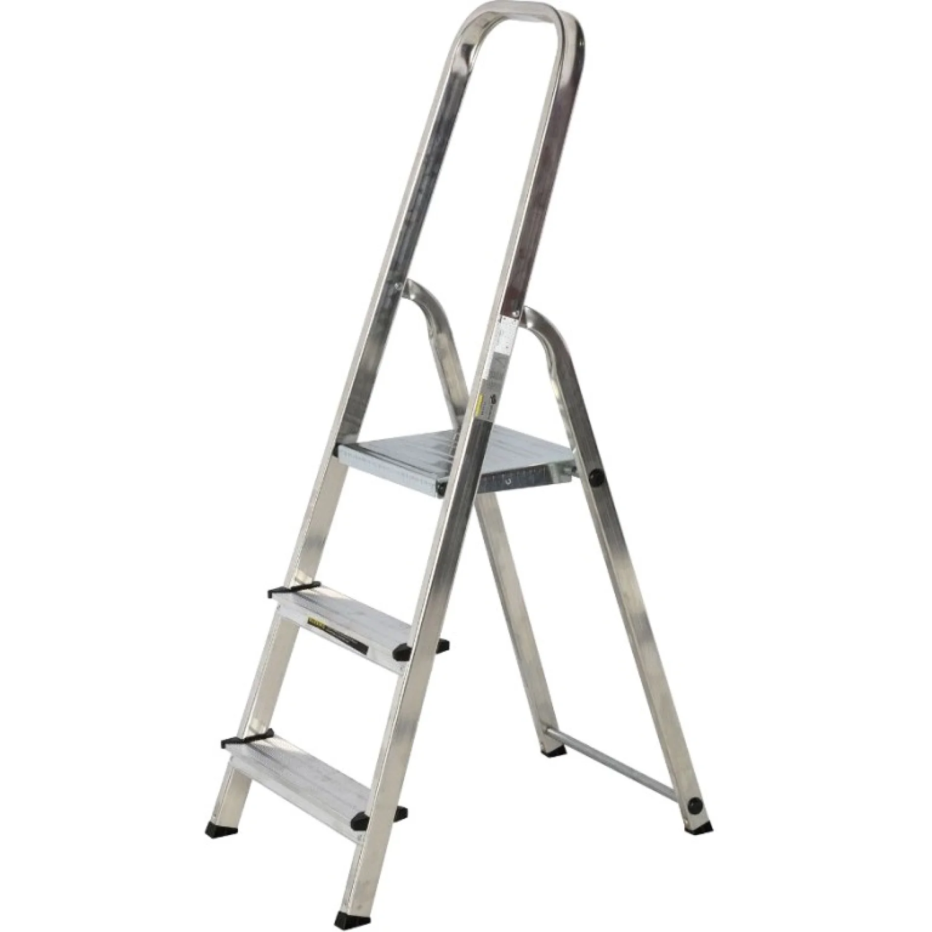 סולם אלומיניום מקצועי עם שלושה שלבים - 0.57 מטר