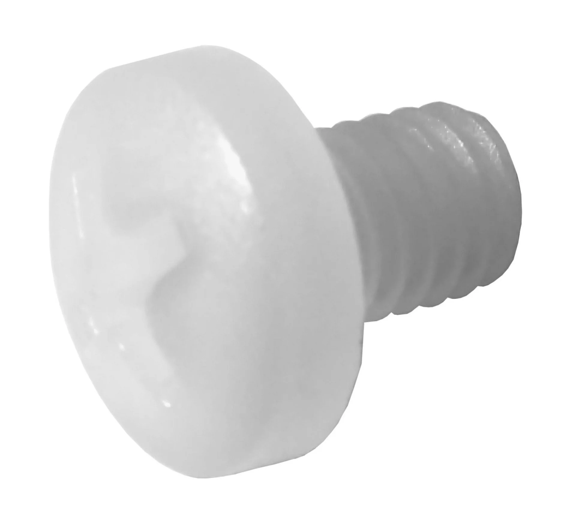 ברגים מפלסטיק - ראש עגול - מולטיקומפ פרו - M4 X 6MM