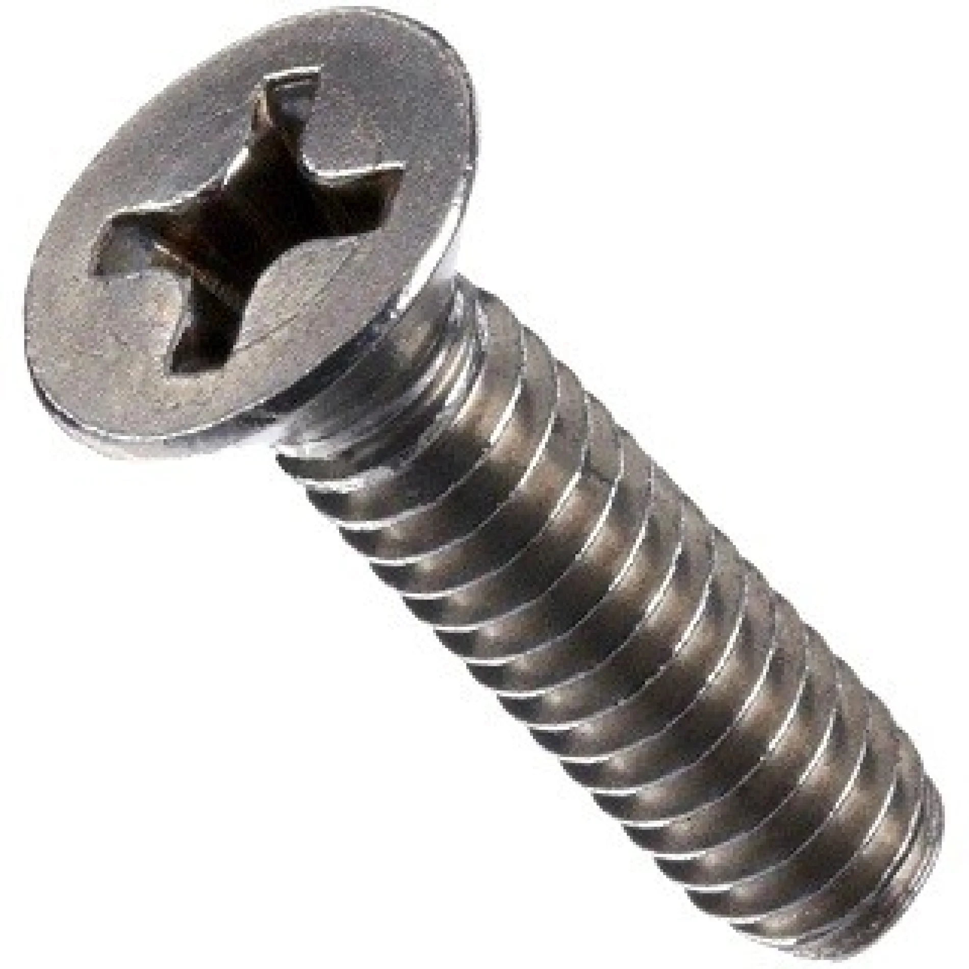ברגים מפלדה - ראש שטוח - פיליפס - M5 X 20MM