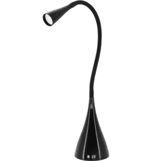 מנורת שולחן מעוצבת LED 3W - SWAN  - גוף שחור