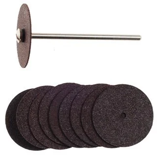 סט 10 דיסקים קורנדום 22 מ''מ - PROXXON 28810