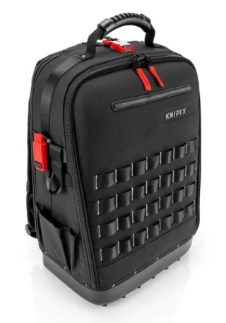 תיק גב מקצועי לכלי עבודה KNIPEX Modular X18 - 340mm W x 530mm D x 210mm