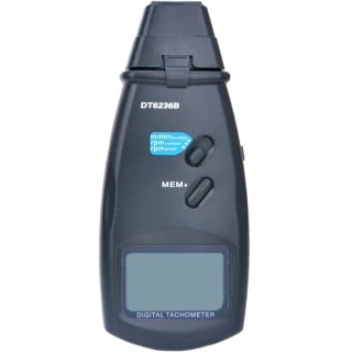 מודד מהירות סיבוב דיגיטלי (טכומטר) - 5RPM ~ 99999RPM