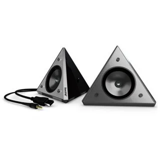 רמקולים למחשב - KWORLD PYRAMID USB SPEAKERS